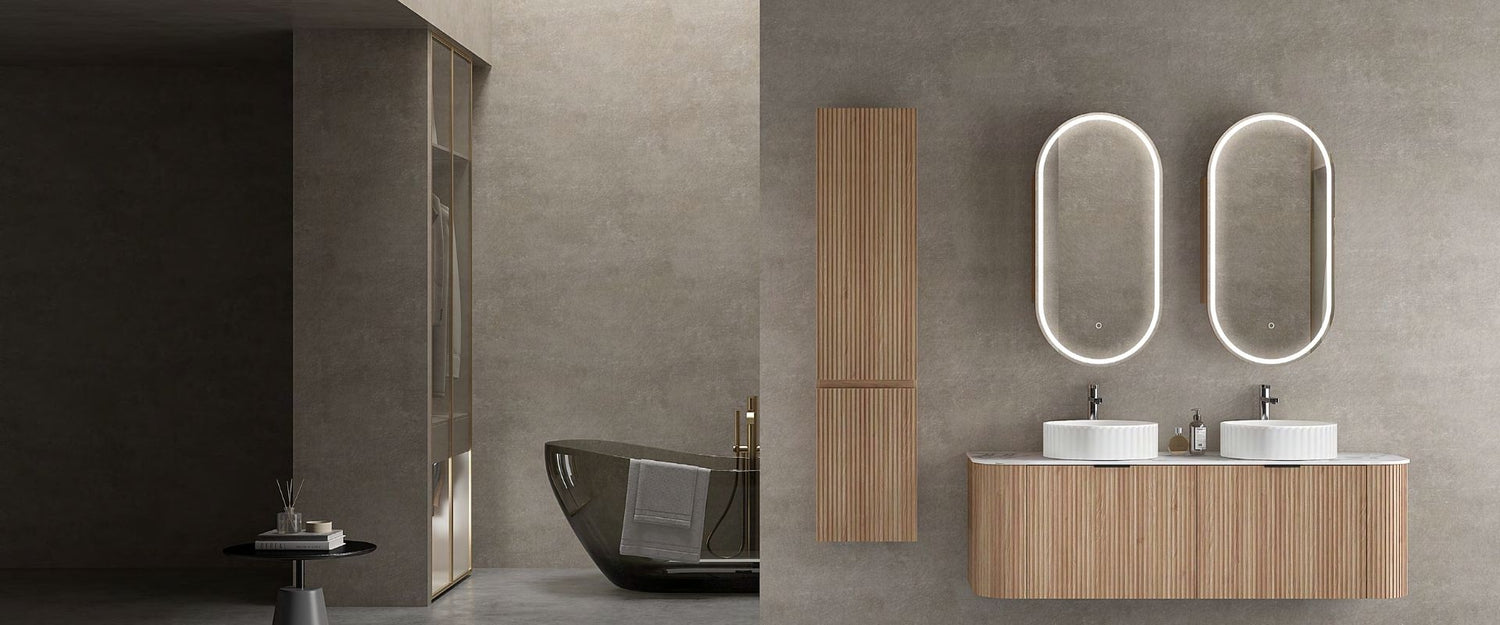 Vanity, sydney, hornsby, NSW, mirrors, digital mirrors, shaving cabinet, basin, tap, bathtub, shower