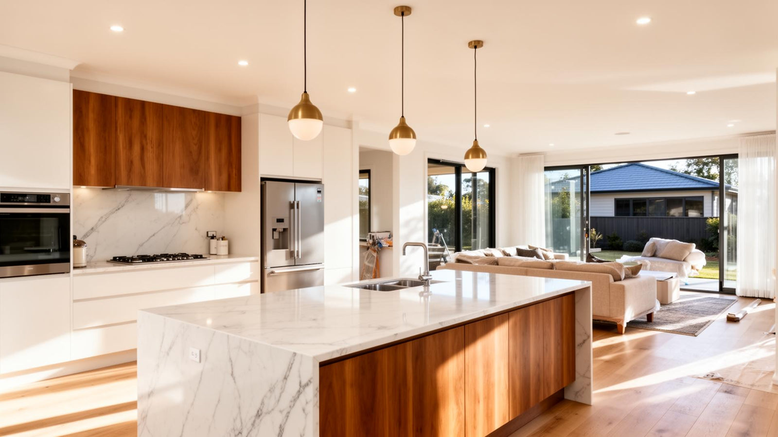 Closing the gap between the house and the era.