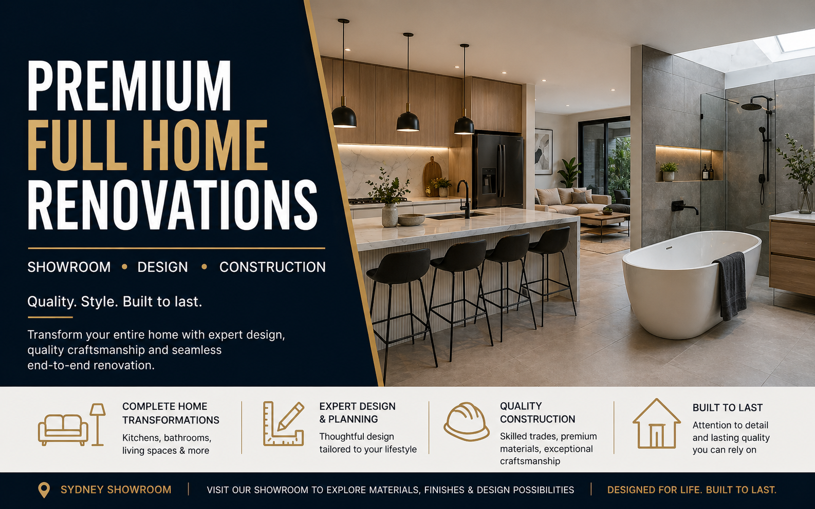 Home renovations in Hornsby.