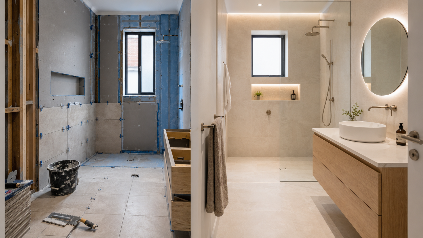 Home renovations in Beecroft.