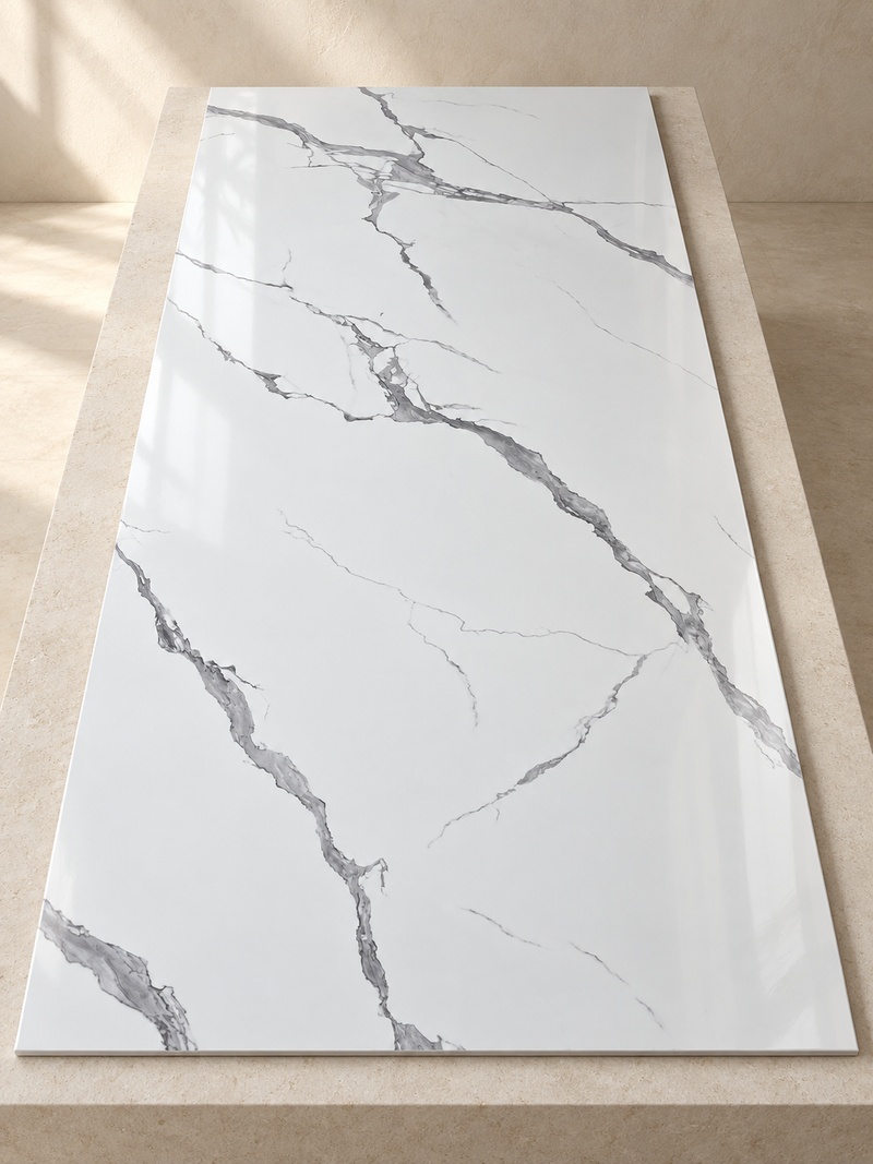 Marble splash back and wall panel