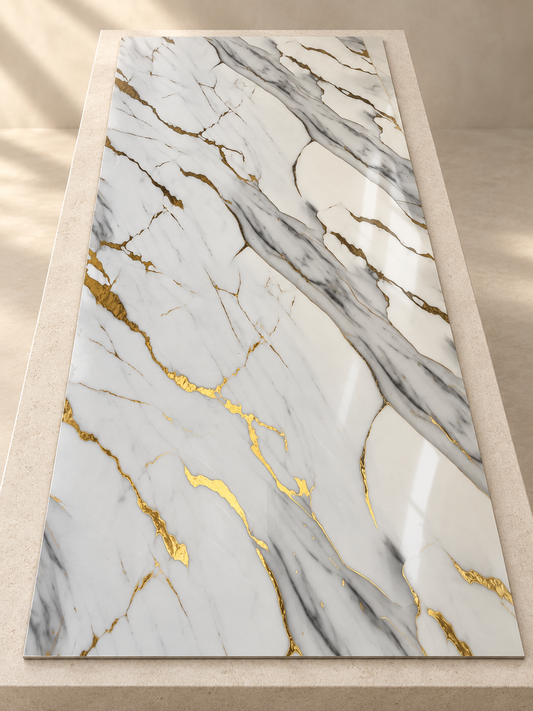 Marble splash back and wall panel