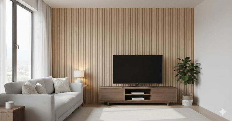 Acoustic Slat Wall Panel – Timber Look Decorative & Sound Absorbing Panel