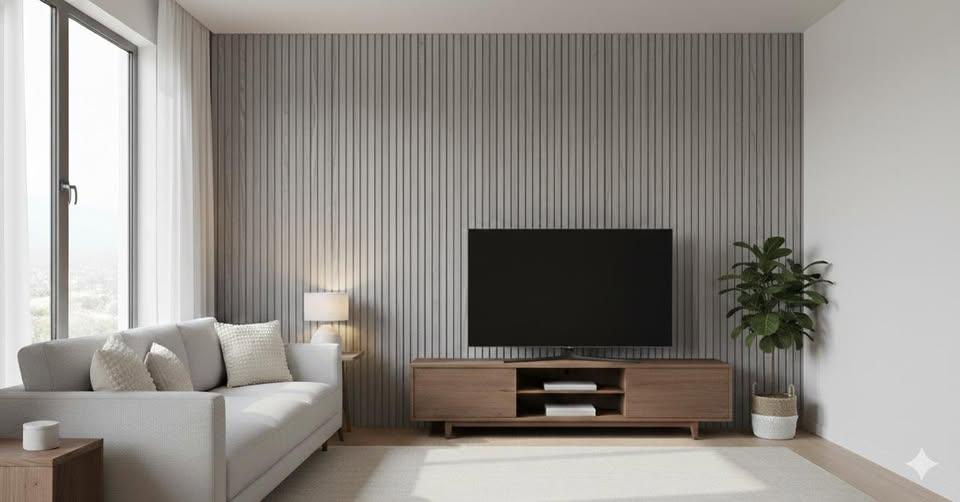 Acoustic Slat Wall Panel – Timber Look Decorative & Sound Absorbing Panel